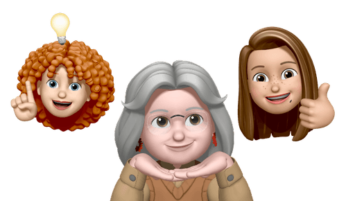 Tiga karakter Memoji untuk Persekutuan Oikos