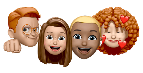 Empat karakter Memoji untuk Youth Rising Generation
